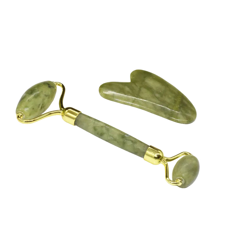 Jade Roller + Scraper