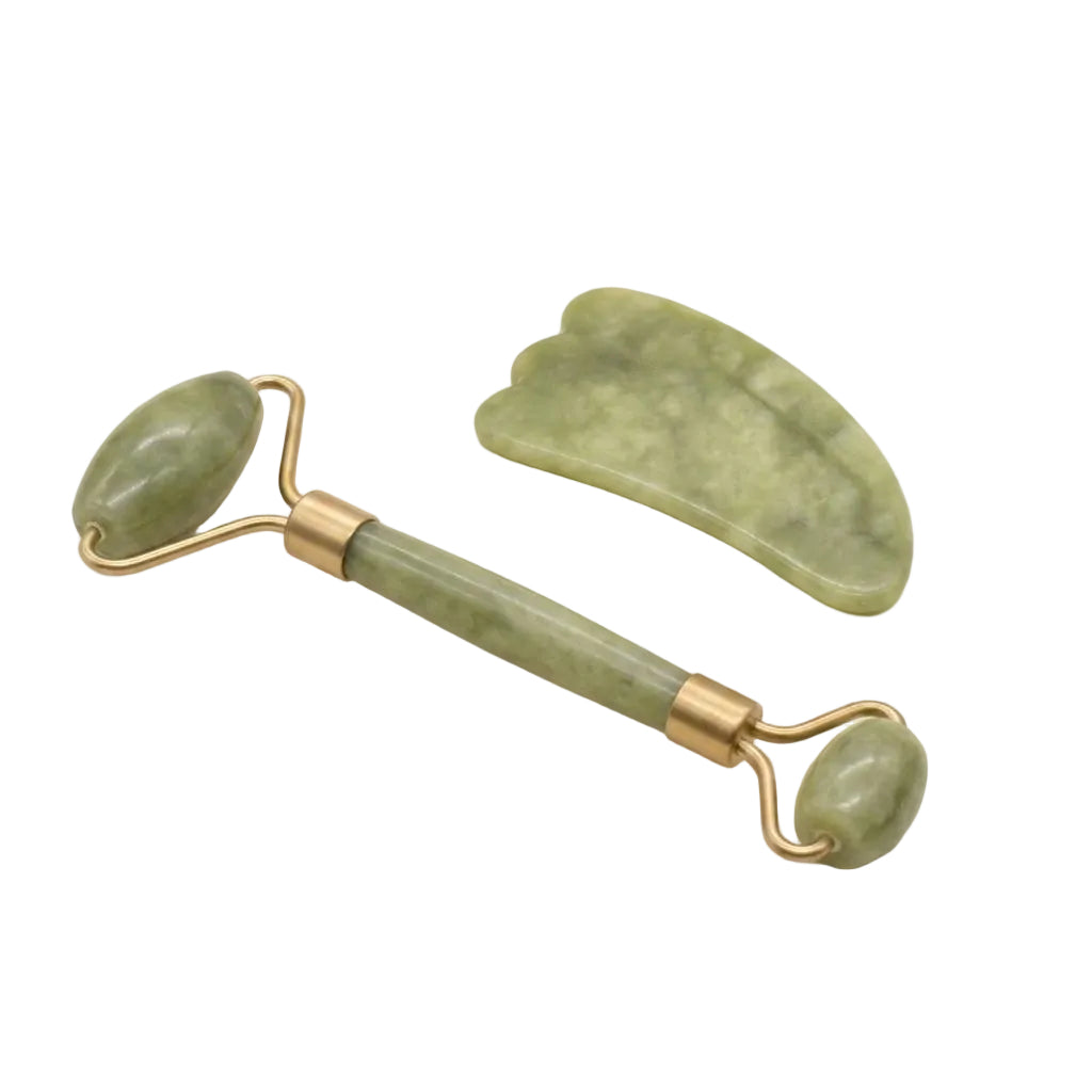 Jade Roller + Scraper