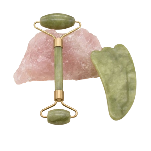 Jade Roller + Scraper